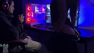 Brazilian milf competes in hardcore challenge.