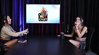 Debora and Vitoria's hot outdoor massage turns into public BDSM group sex.