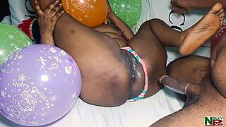 Holiday in Calabar with Big Tits and Monster Cock Action 😏