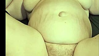 foot fuck deep in her pussy walls!