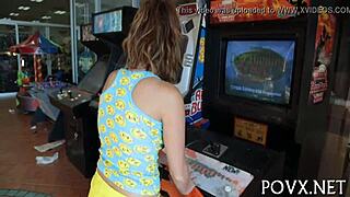 Zoe Foxx POV life porno wit rough fuckin and suckin.