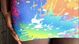 Ebony Big Ass Queen Teases Real Good