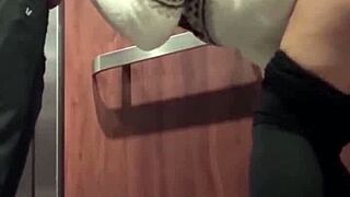 horny after bar public fuck in elevator