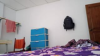 busty latina shoots homemade porn in europe as exhibitionist