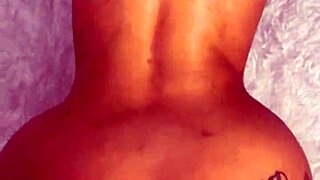 i love how that beautiful slut only takes it in the ass, bent over!