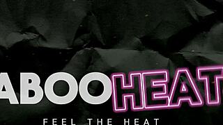 Melanie Hicks and Cory Chase enjoy a birthday surprise with scissoring