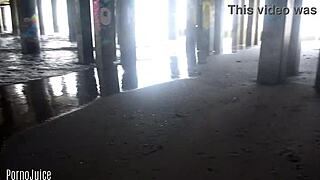 Colombian beach bunny teases solo while showing off every hole in promo