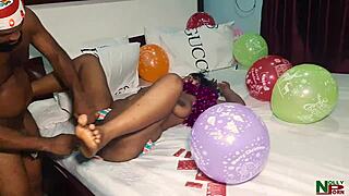 Holiday in Calabar with Big Tits and Monster Cock Action 😏