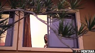 rafaela nakamura hanging out with her brother-in-law at home