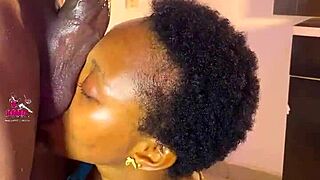 Are you into watching hairy black cock get sucked in pov?