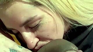 She begs for cum in the mouth sex scene.