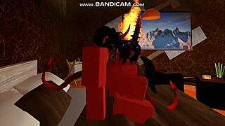 Reupload Of More Animations Featuring A Rich Demon Girl In Roblox