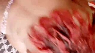 sundaydogood614's tight pussy update contrasts with the cock in this october video