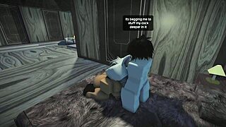 using my cute fan's body like a toy, bending her over for rough doggystyle and deepthroat