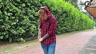 Students bend over for rough fucking.