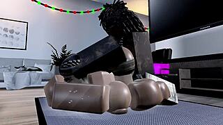 Ebony Black Thot Gets Big Ass Stretched By Monster BBC In Stretching Scene