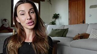 she gives cum eating instructions in this kinky tutorial