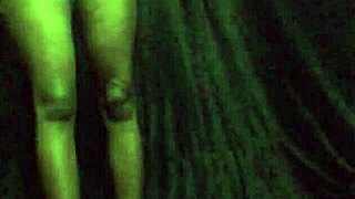 naked photo shoot with a curvy young babe.