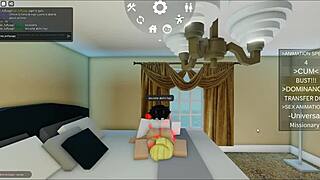 Beautiful bitch craves a hard fuck during the game