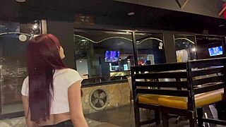 Allisonsweet gets fucked by huge cock on first date