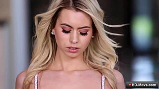 Sexy hot blonde teen 18+ wearing nice pink lingerie get her bald pink pussy licked jill kassidy zac wild