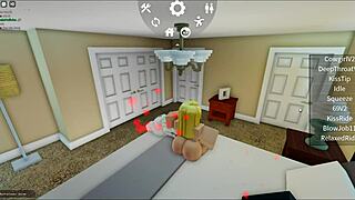 Beautiful bitch craves a hard fuck during the game