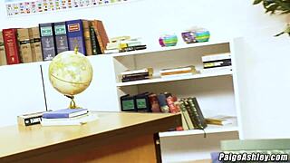 Big Titty College Girl Paige Ashley Fucks The Teacher Swallows