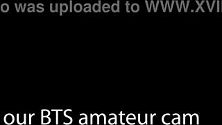 Bruna Santos, exotic Brazilian, gets pounded at beach with huge gape.