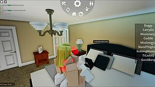 Beautiful bitch craves a hard fuck during the game