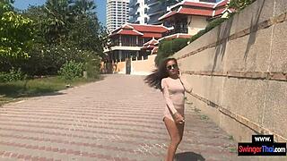 is that thai amateur girlfriend teen having sex in the hotel? yes, bent over