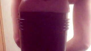 Gazzadomm, I'm fucking my fleshlight toy 😏