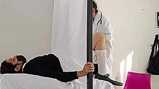 Yo, doctor totally took advantage during checkup with Latina patient!