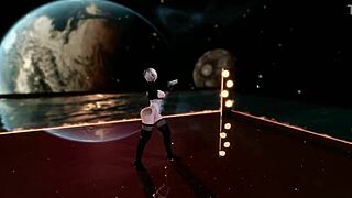 DANCE sexy and SHOW those BIG TITS!