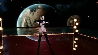 DANCE sexy and SHOW those BIG TITS!