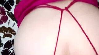 I meet my neighbor trying on new lingerie and we have fun