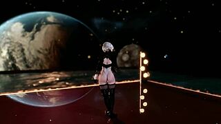 DANCE sexy and SHOW those BIG TITS!