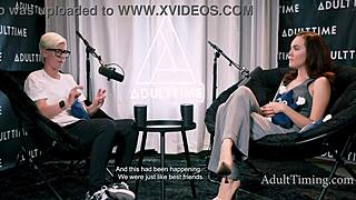 Discussing porn industry and lesbian experiences with Bree Mills and Freya Parker