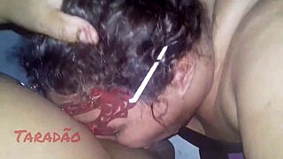 This old latina with saggy tits gets her ass pounded and cum in mouth