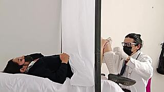 Yo, doctor totally took advantage during checkup with Latina patient!