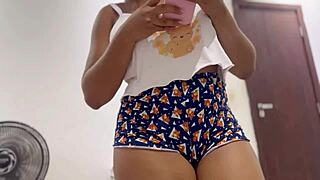 I Can't Believe Novinha Traded Sex for an iPhone 13! My Heart Races Seeing This Latina Wife in Raw Creampie Action.