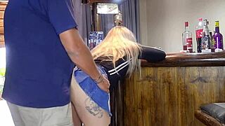 Cute Blonde Teen Bends Over For Monster Cock Fucking