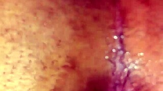 i'm playin' with her big ass anal hole