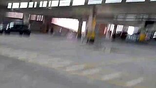 Wife Showing Off Without Panties in Public