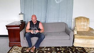 Angry mother-in-law gives taboo blowjob after prank