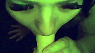 i love sucking my dildo!