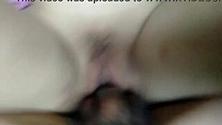 Neighbor's shaved pussy gets creampied in tight 1 on 1, wet and hairless from deflowering.