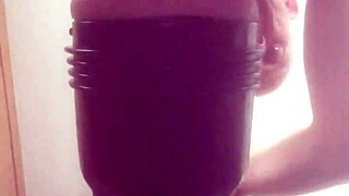 Gazzadomm, I'm fucking my fleshlight toy 😏