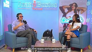 Gemma Leone hits 5 orgasms until legs shake on Juan Bustos podcast