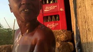 Feeling the intense pleasure as she fingers and licks to climax.