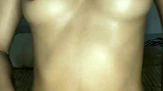 Pretty Teen Masturbates In Cowgirl Position Reaching Orgasm With Cream On Body